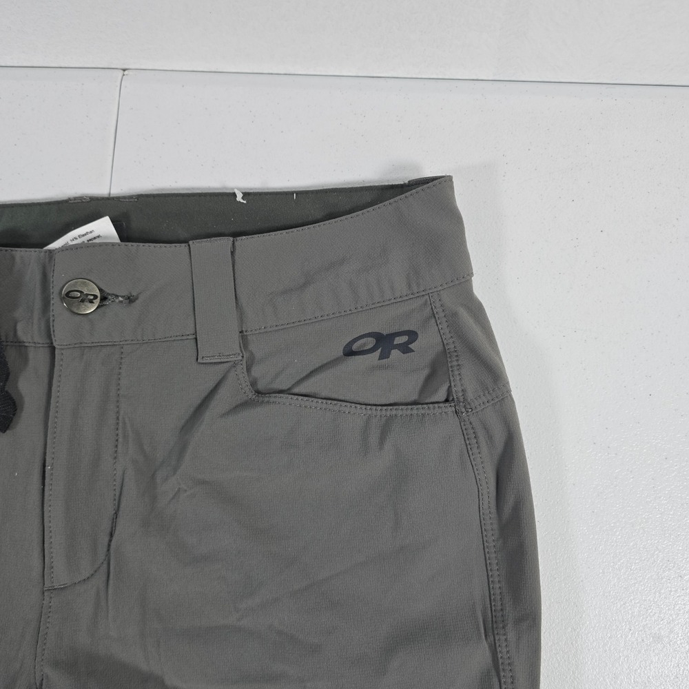 Outdoor‎ Research Womens Hiking Pants Gray Size 4 Cargo Zip Pocket Trekking - Picture 2 of 11